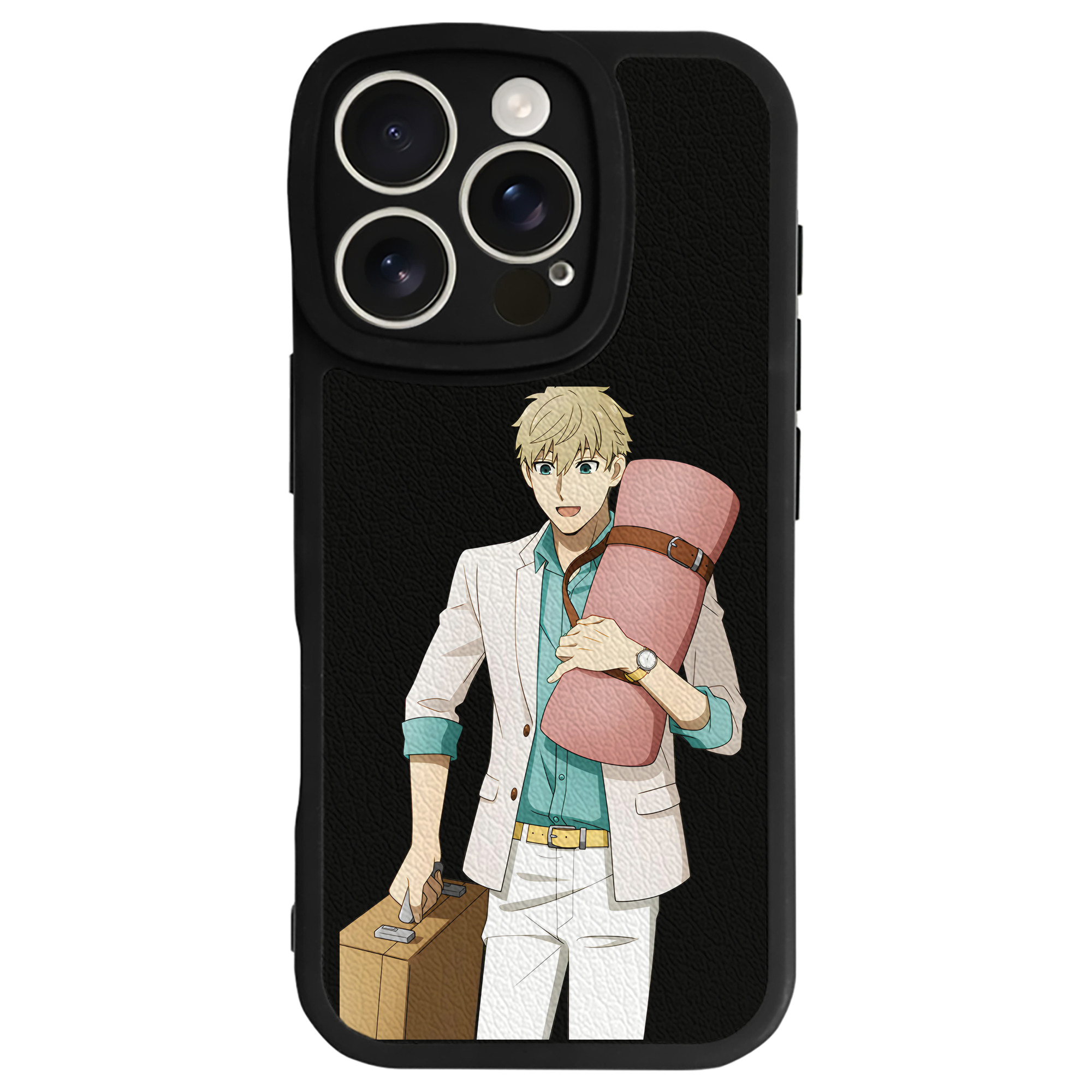 （画像用） SPY×FAMILY间谍家家酒 【iPhone 16シリーズ対応】シリコンスマホケース（レザー調） 材質：シリコン